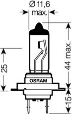OSRAM 64210NBU Bulb, headlight